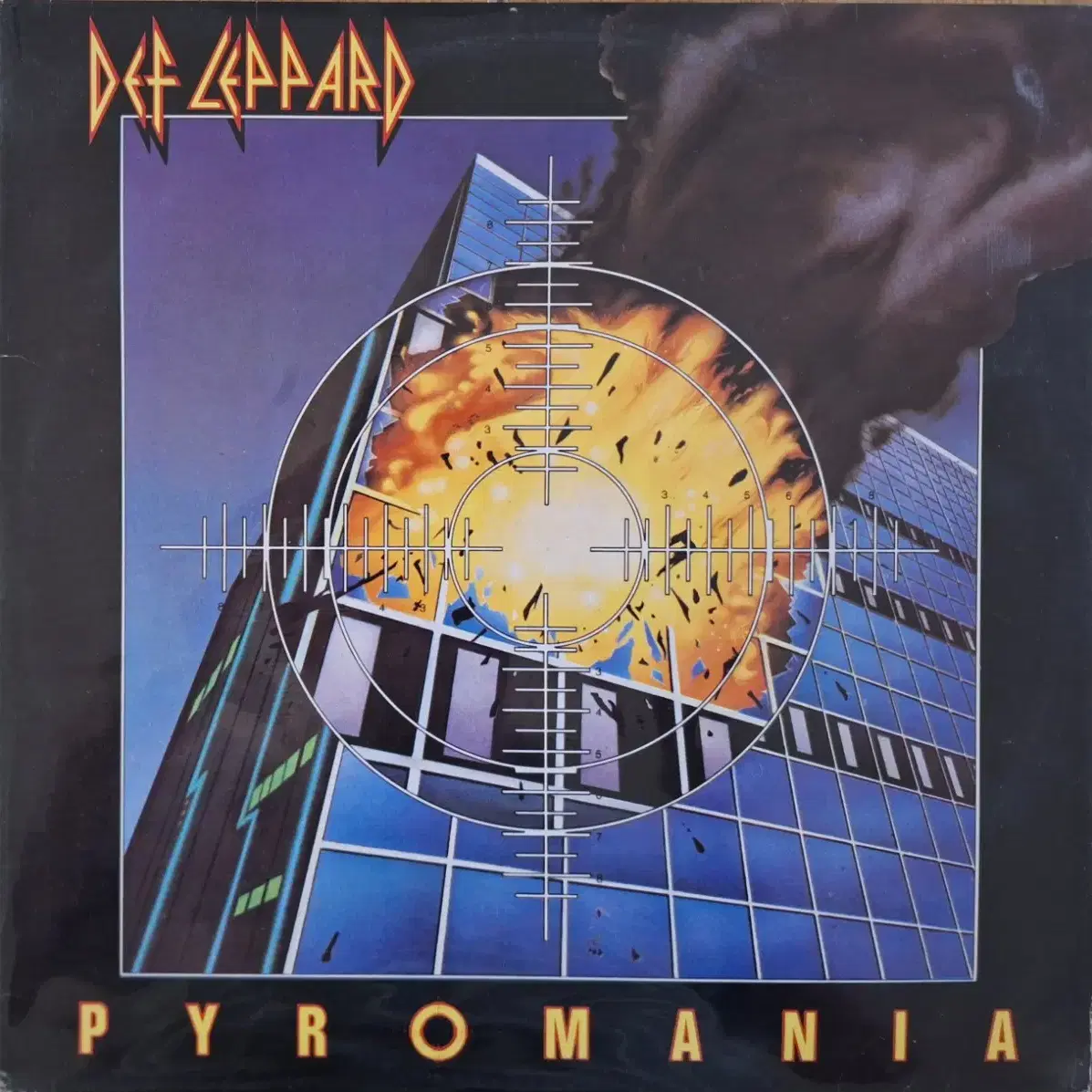 국내라이센스반/Def Leppard - Pyromania LP