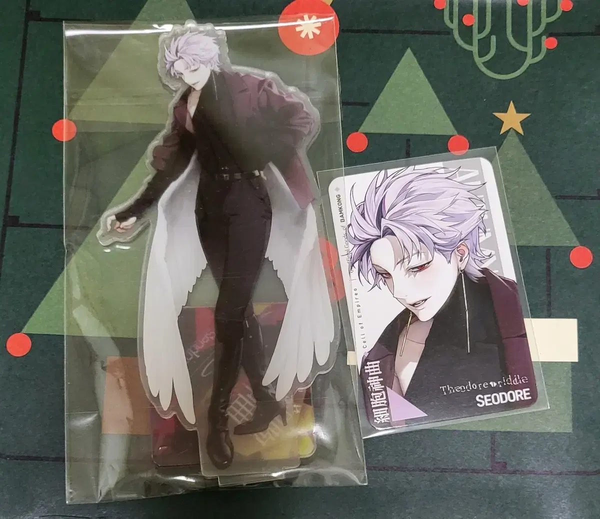 Cell Scene Theodore Acrylic Stand Photo Card