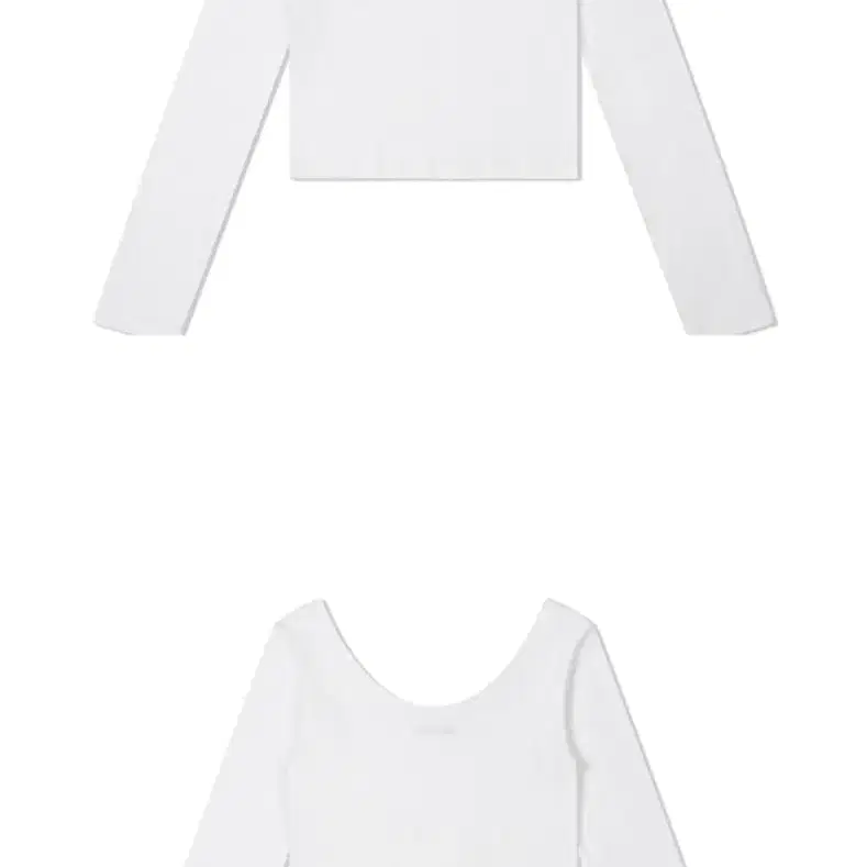 (새상품)미세키서울 롱슬리브 화이트 Long sleeves WHITE