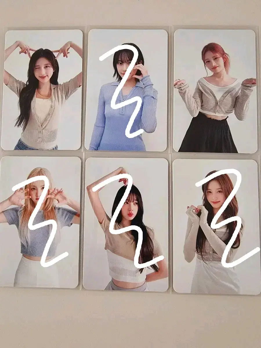 Ive Mine ssq pre-order benefit double sided photocard unreleased photocard