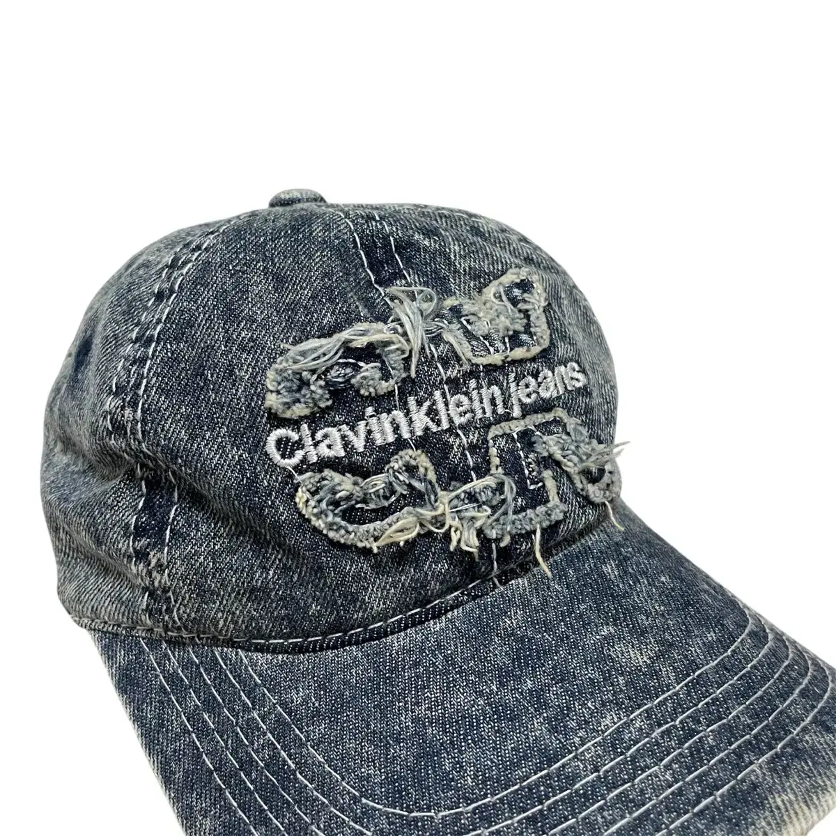 Calvin klein washing denim ball cap