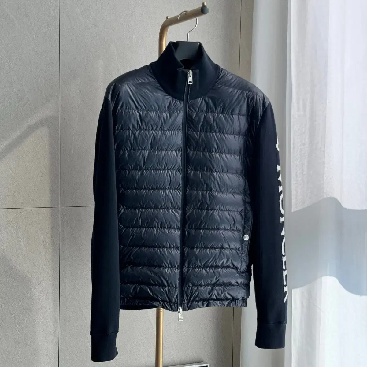 [L] Moncler Arm Initials Knit Padded 20 Years O.K. Edition