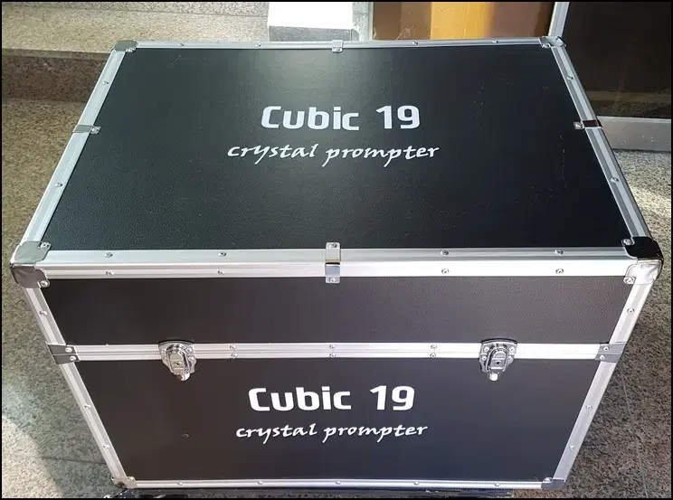 중고 크리스탈프롬프터 Cubic19