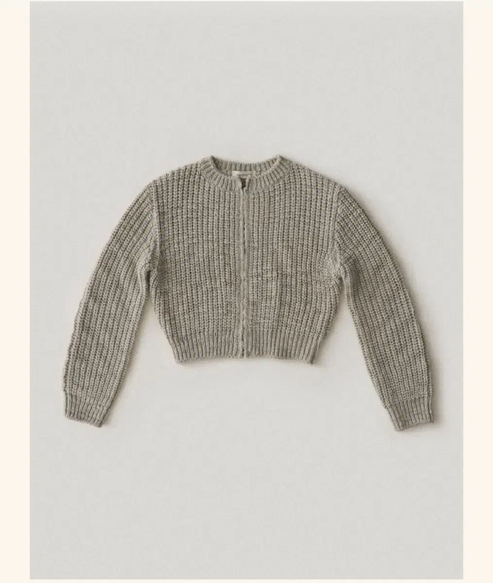 스무드무드 가디건(Joshua Knit Zip Up Gray)