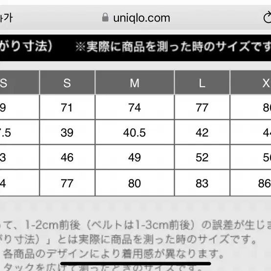 유니클로 u 가디건