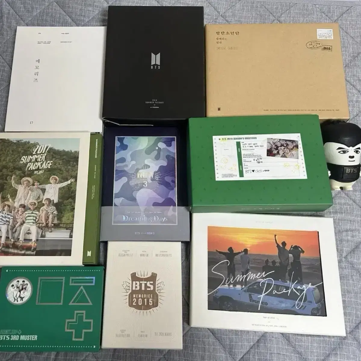 BTS season's greetings Memories Summer Package Now 3 Amikit Muster