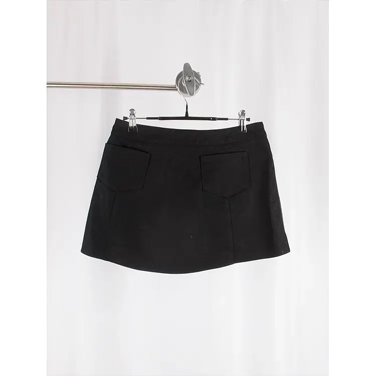 real leather mini skirt (28.7 inch)