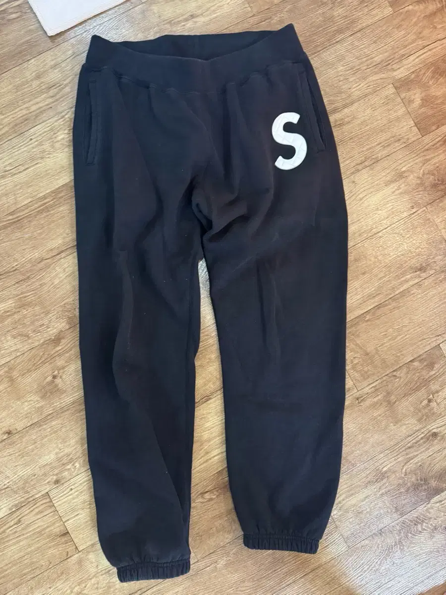 Supreme S Logo Pants Black Mediumm