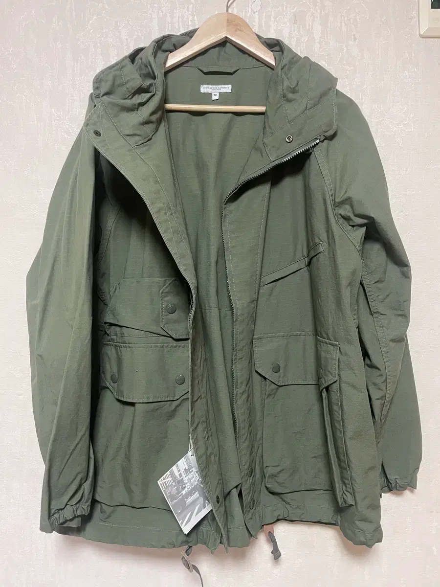 21ss Engineeredgarments Atlantic Parka Ripstop Olive Size M