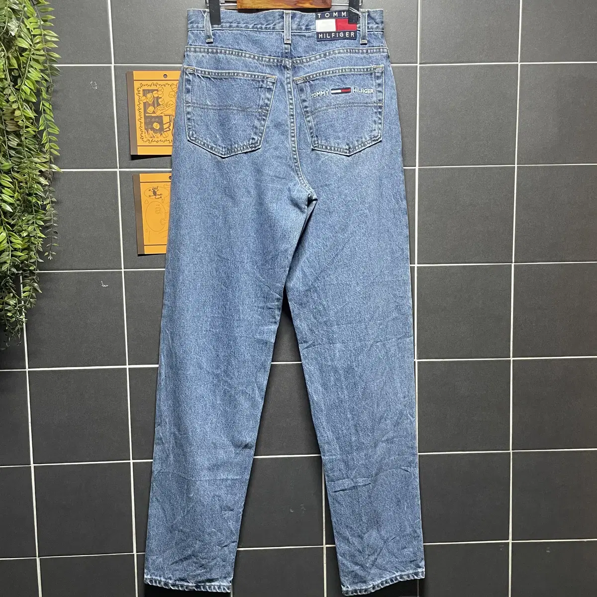 90s Tommy Hilfiger 타미힐피거 올드스쿨  데님팬츠