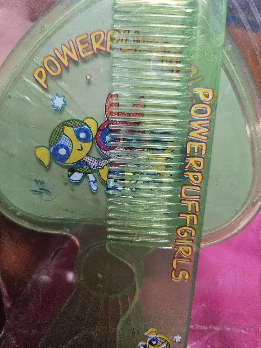 Powerpuff Girls Classic Mirror Comb