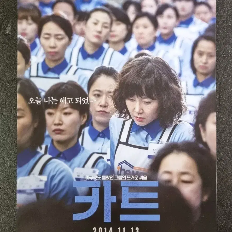 [영화팜플렛] 카트 (2014) 염정아 도경수 천우희 영화전단지