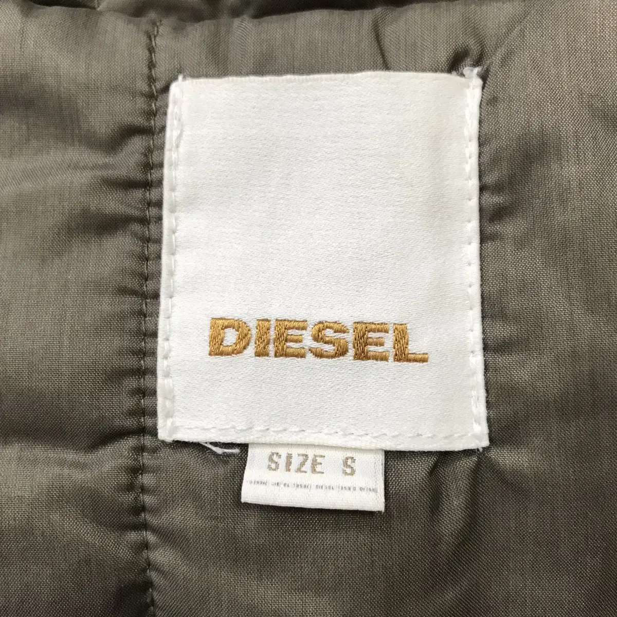 디젤 DIESEL 빈티지 야상패딩점퍼 [95]