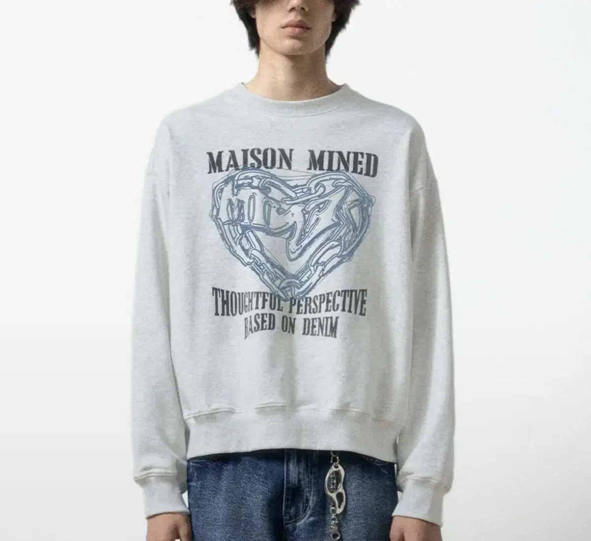 Maison Margiela Doodle Heart Sweatshirt_M