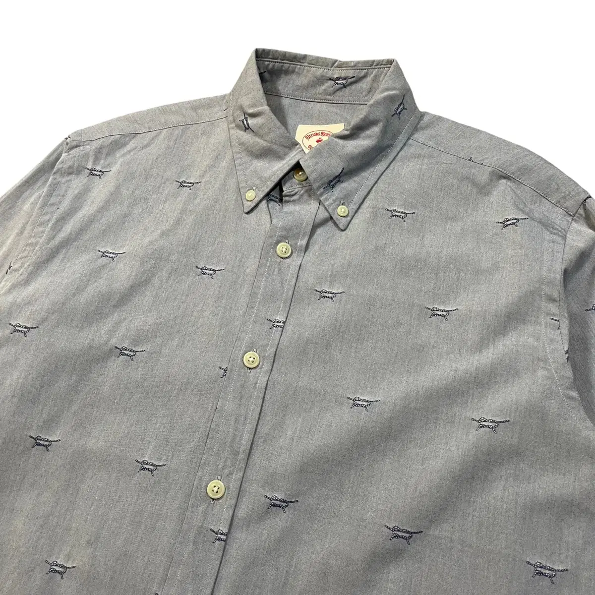 Brooks Brothers Rope Embroidery Shirt