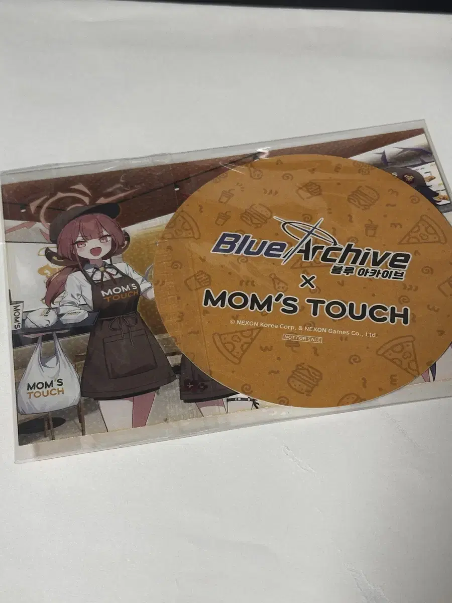 BlooArchives Mamestouch Collaboration postcard Coaster