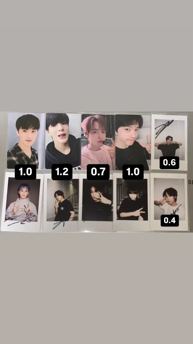 NCT Dream Candy yizhiyu 5th mark renjun jeno haechan chenle jisung unreleased photocard Photocard