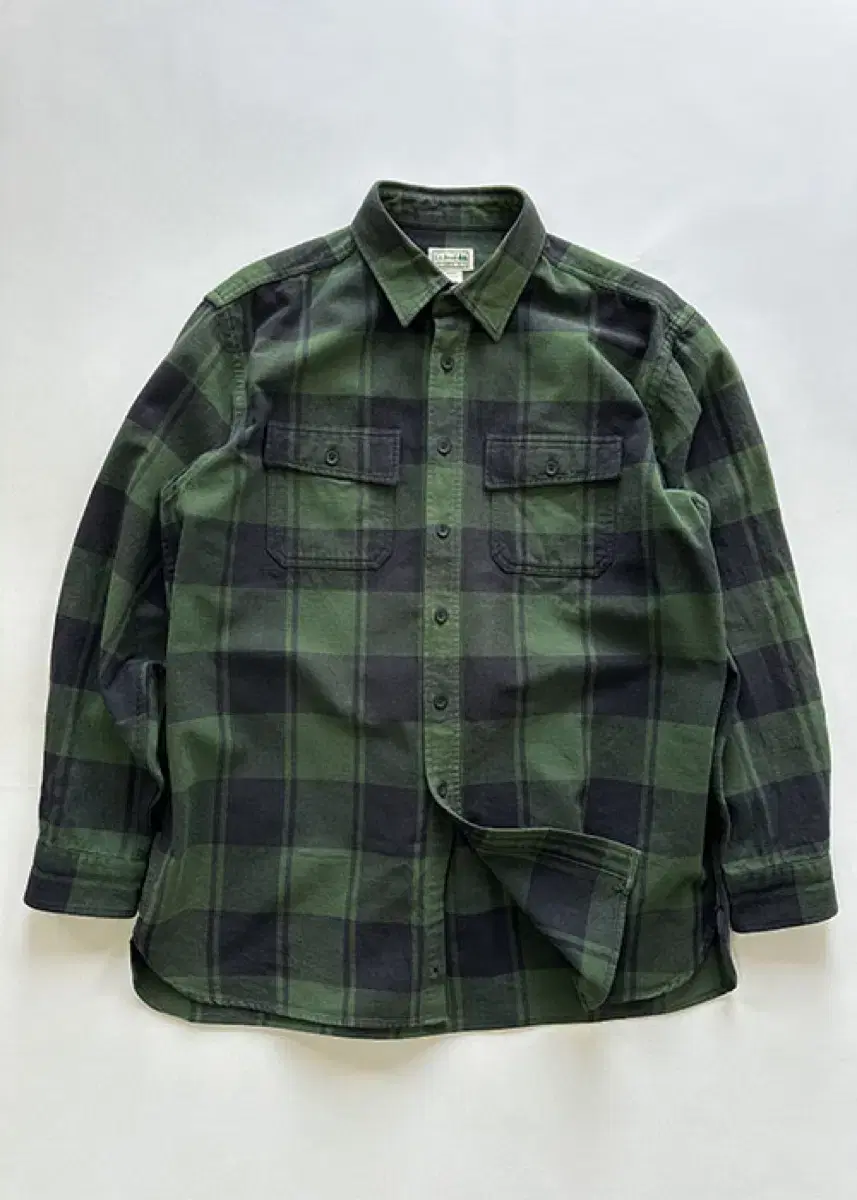 [XL] L.L.Bean El Elvin Vintage Tartan Check Shirt