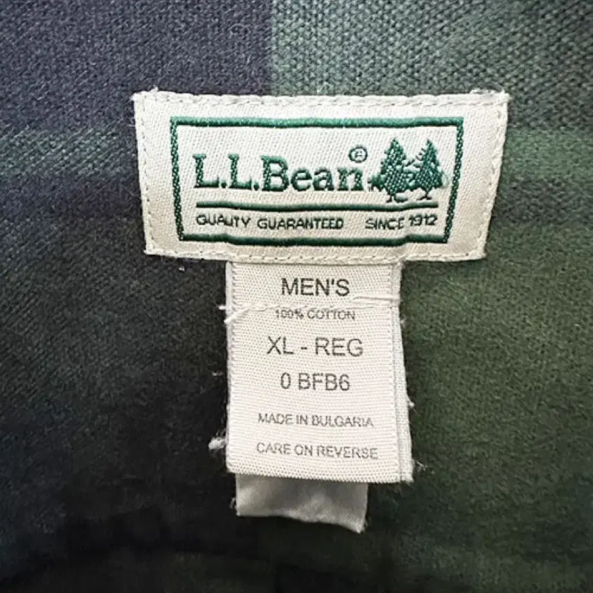 [XL]  L.L.Bean 엘엘빈 빈티지 타탄 체크 셔츠