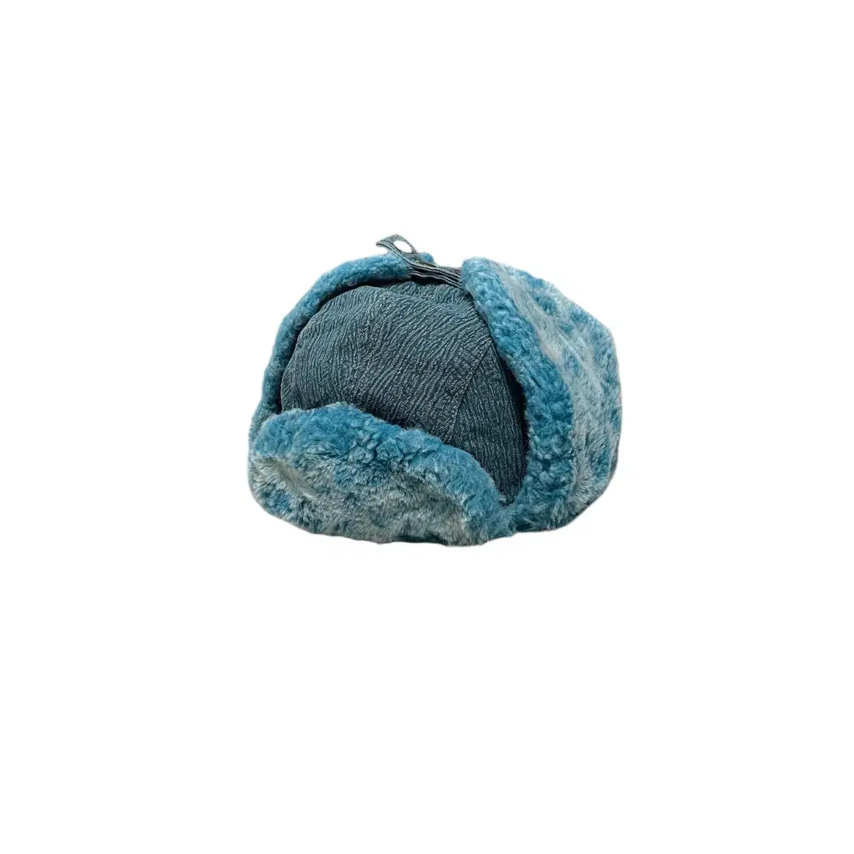 Bluegreen vintage earflaps trooper hat