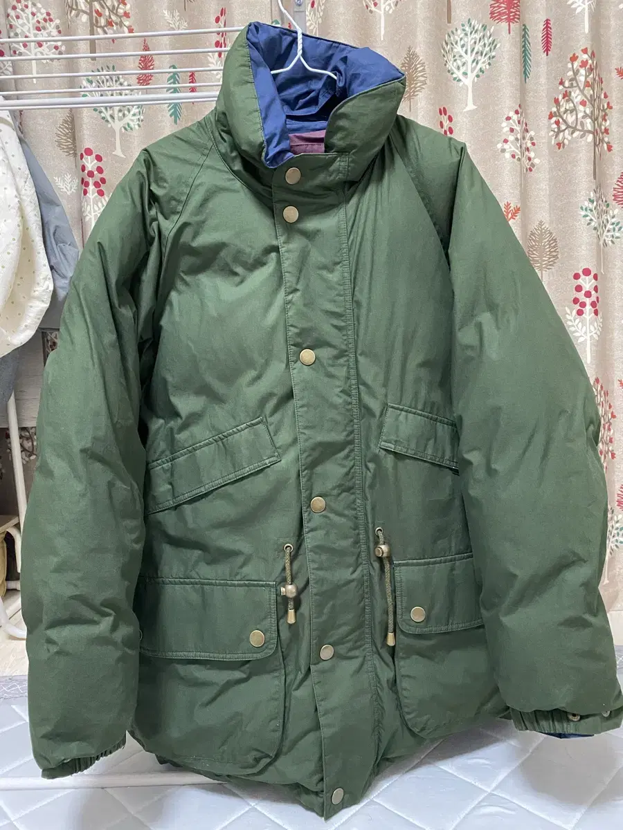 MACY CLUB NEW YORK Reversible Down Jacket L