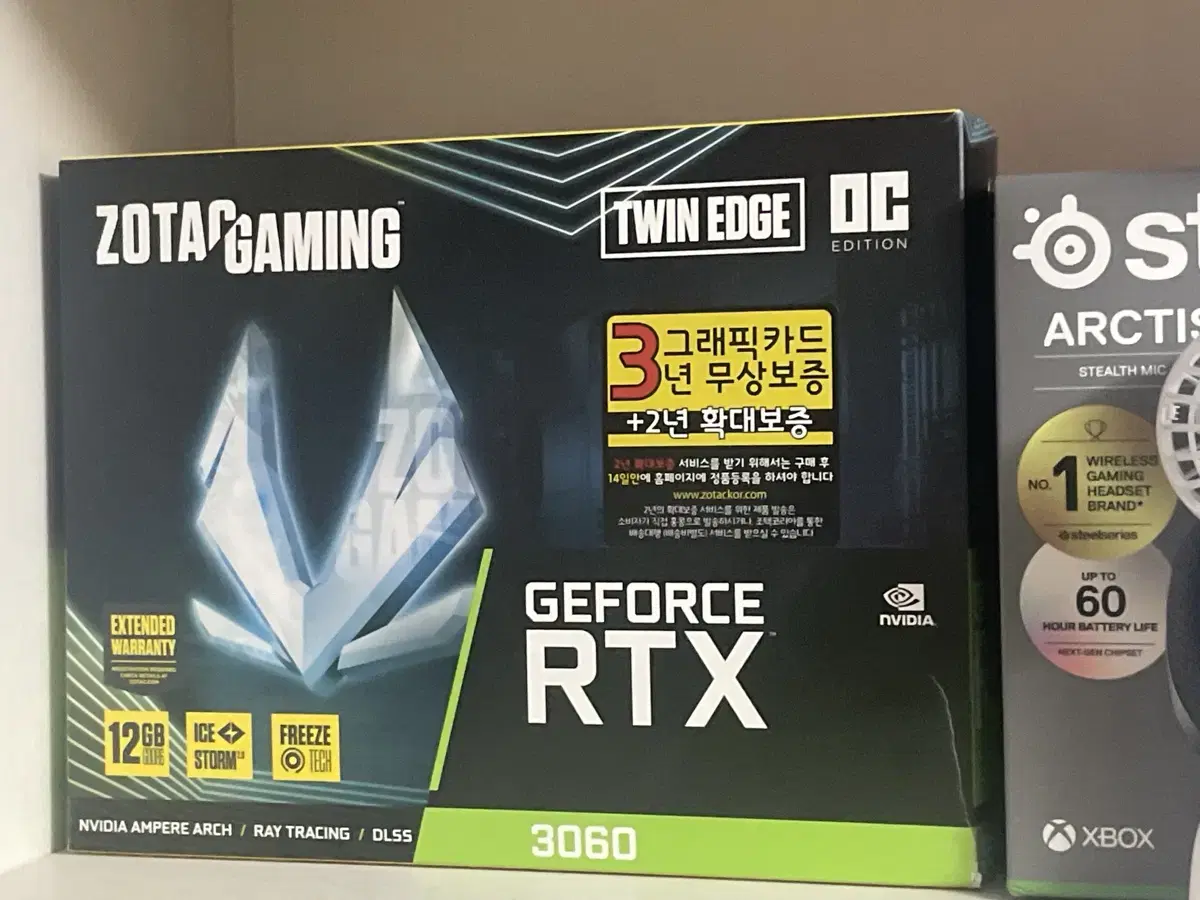 조텍 글카 RTX 3060 OC 12GB as 남음