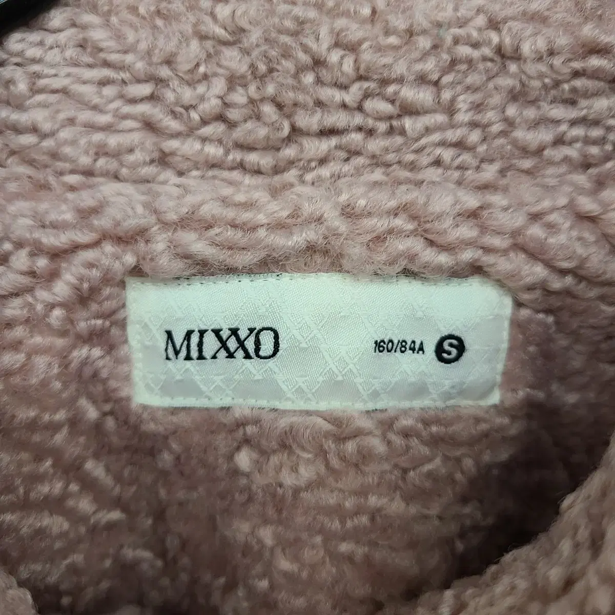 [여성55 size] MIXXO 미쏘 양털 뽀글이 후리스 자켓