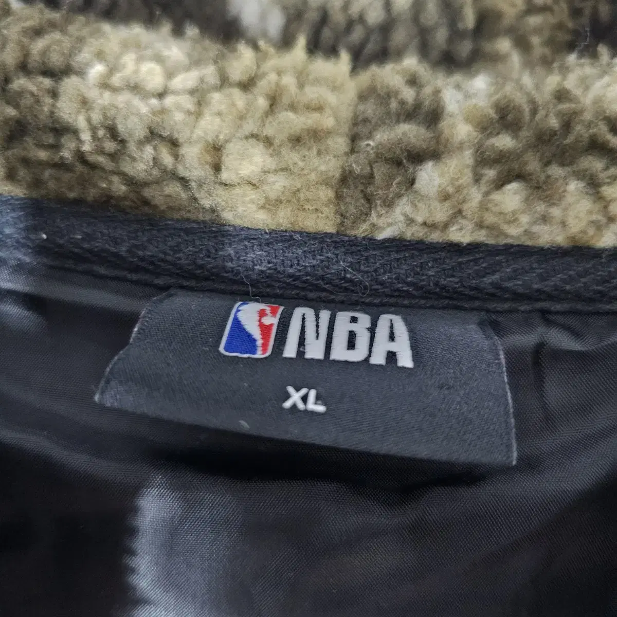 NBA 골든스테이트 워리어스 카모 플리스 후디 아노락 XL