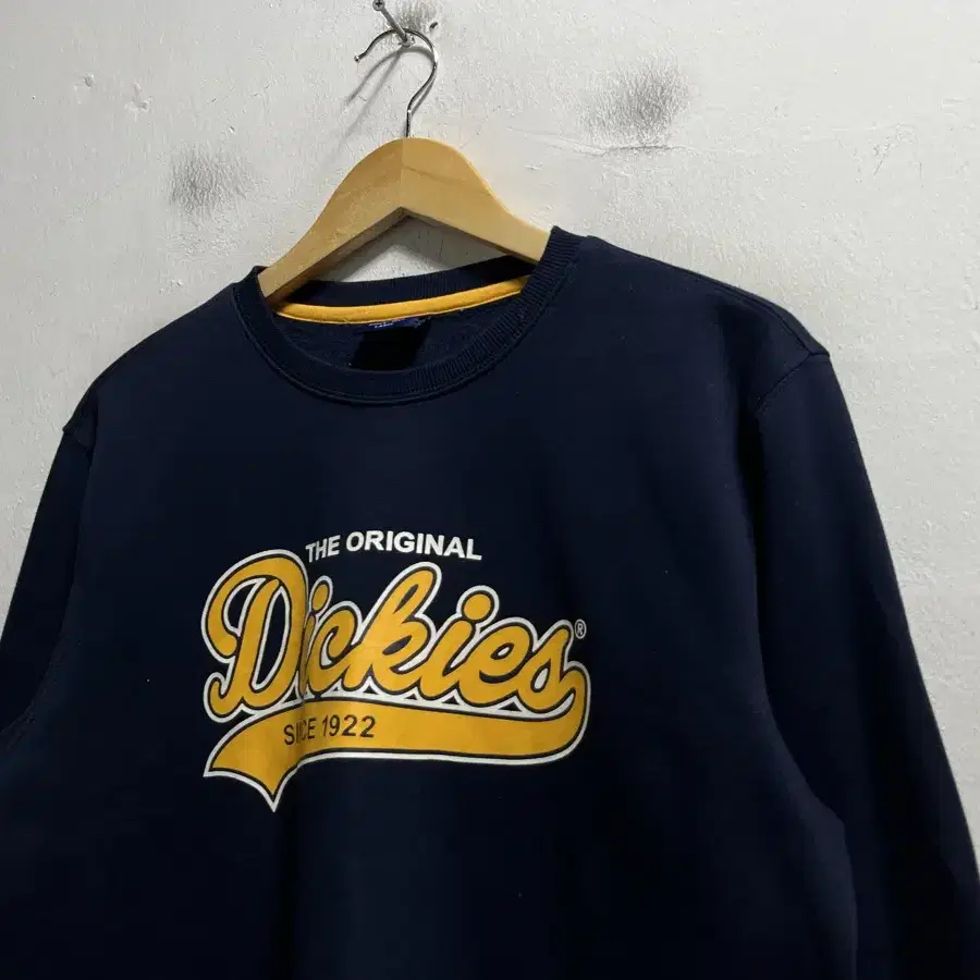 100 Dickies 디키즈 빅로고 기모 스웻 루즈핏 맨투맨 정품