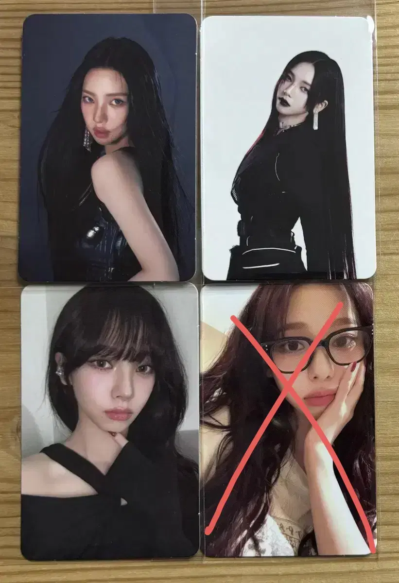 Aespa Weflash karina Trading kard Sell photo cards