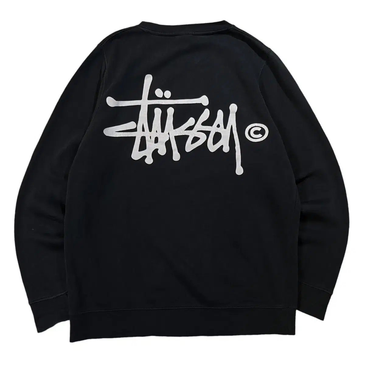 STUSSY 빅로고 스웻 맨투맨