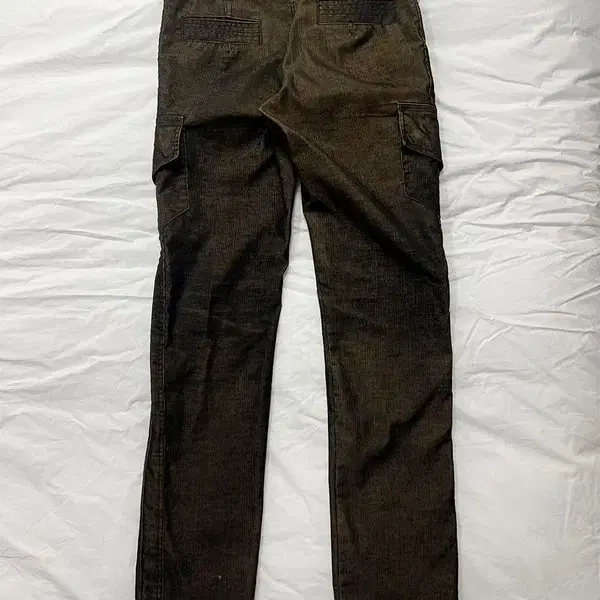 Semantic design cord cargo pants