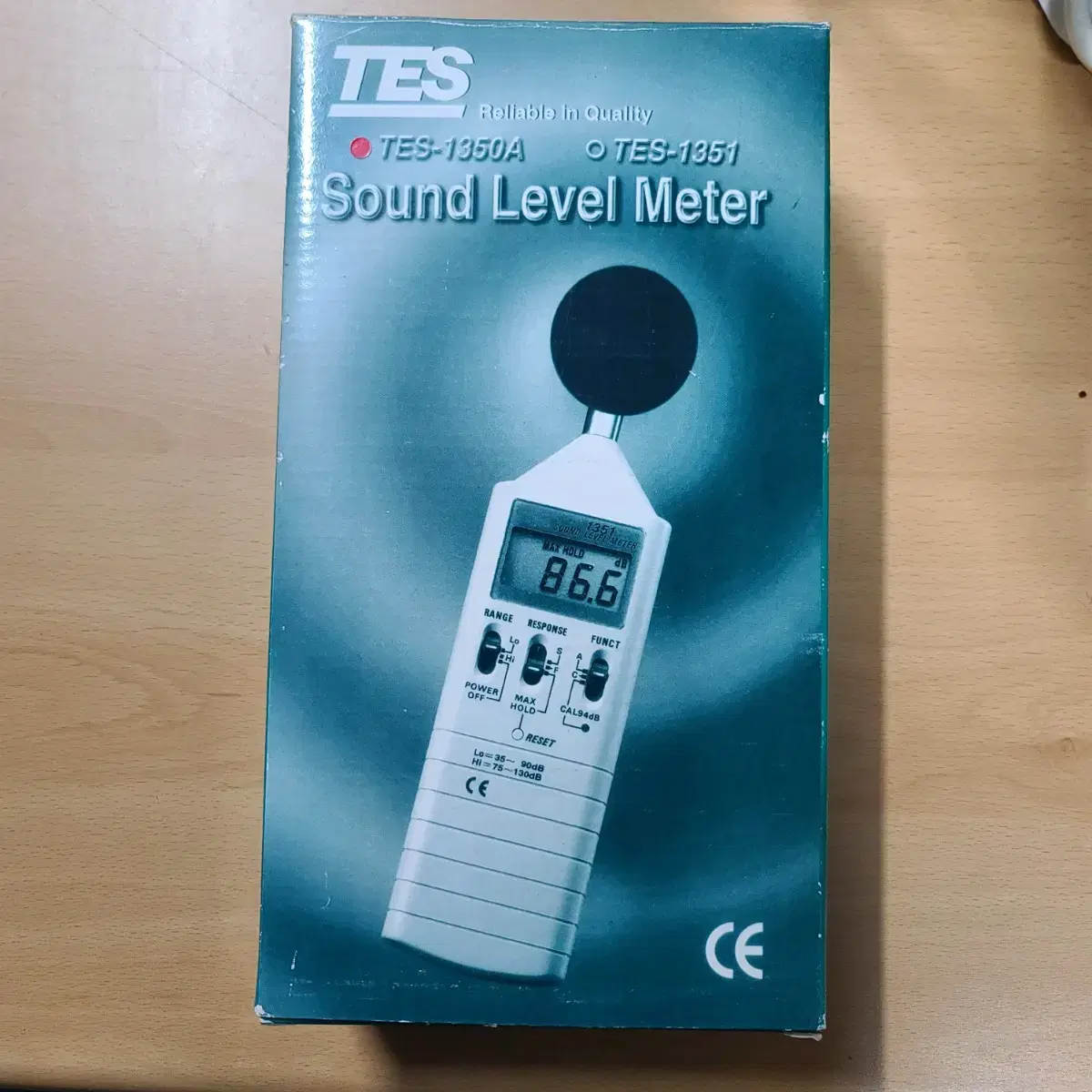 테스 디지탈소음계, TES-1350A, 대만산, 소음측정기