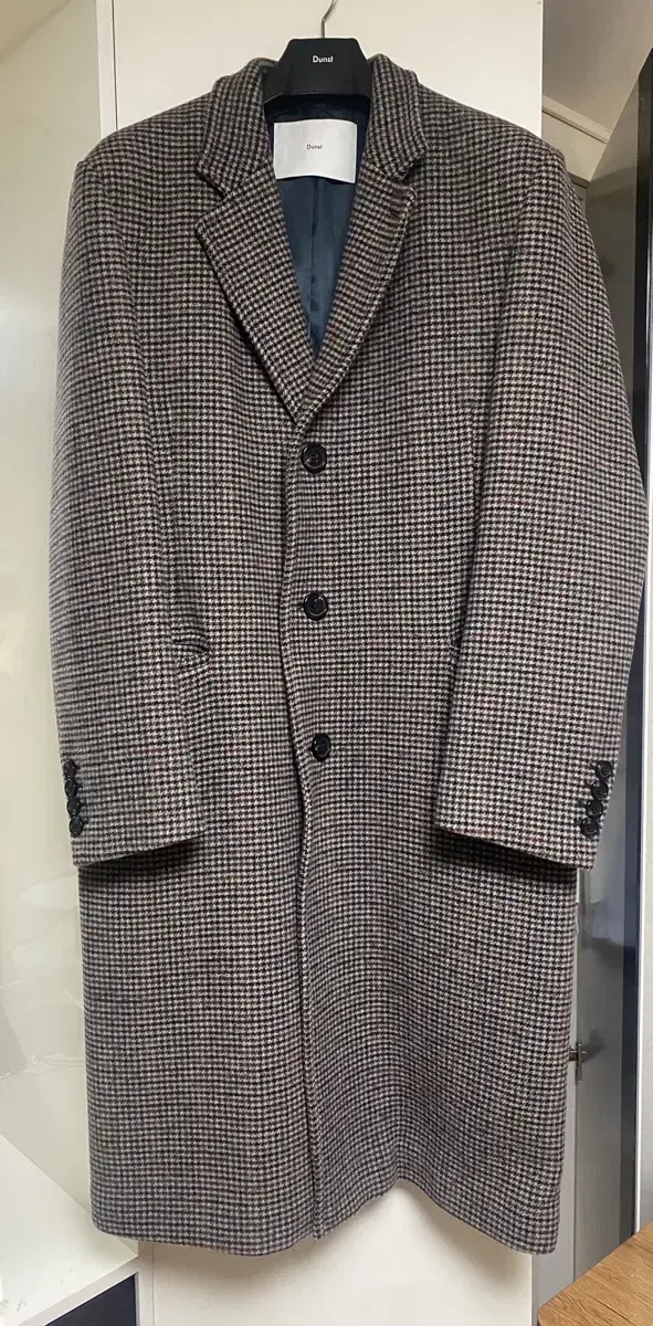 Dunst Wool Check Coat