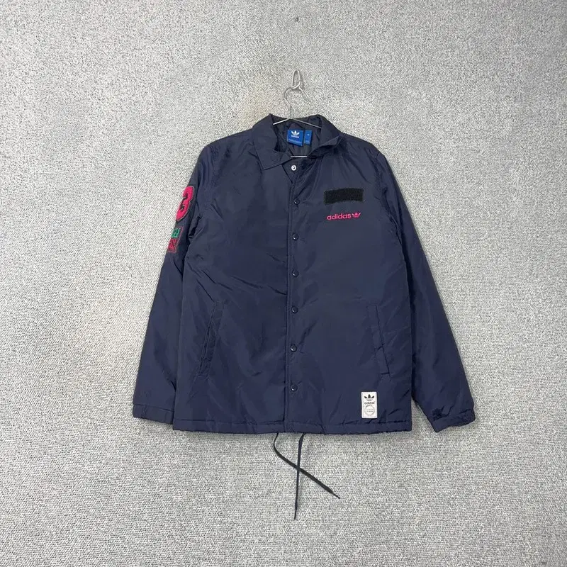 100% adidas Original Lightweight Navy Coach Jacket