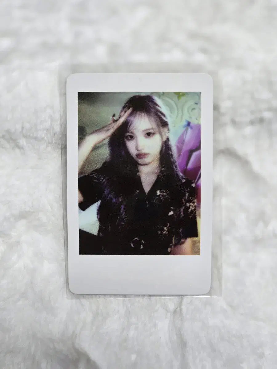 IVE ive liz with muu luckydraw ld pre-order benefit photocard polaroid