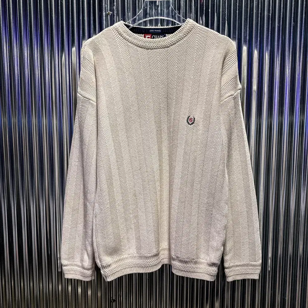 ChapsRalph Lauren Cotton Roundneck Knit (Domestic XL) CE236