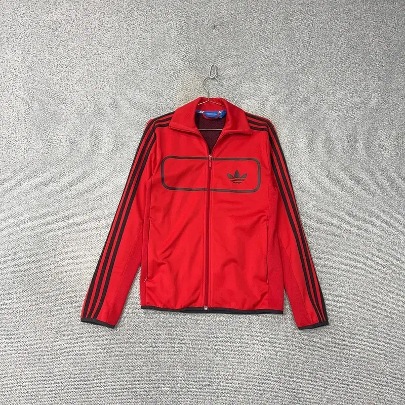 adidas Flame Logo Red Track Top Zip Up Jersey 95