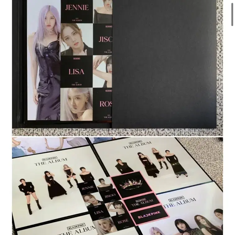 BLACKPINK 1st VINYL 포토카드 포토북 엽서 폴라로이드