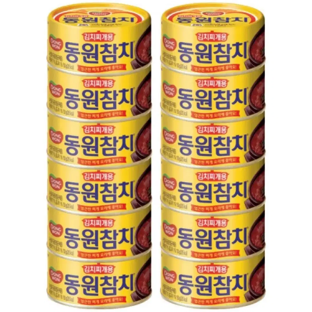 동원 김치찌개용 참치 150g 12개