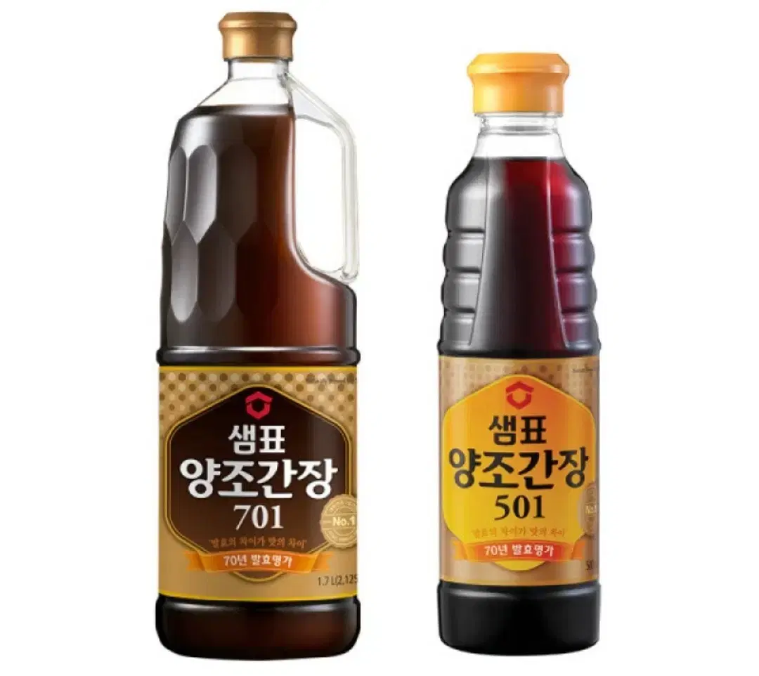 [무료배송] 샘표 양조간장701 1.7L + 501 500ml