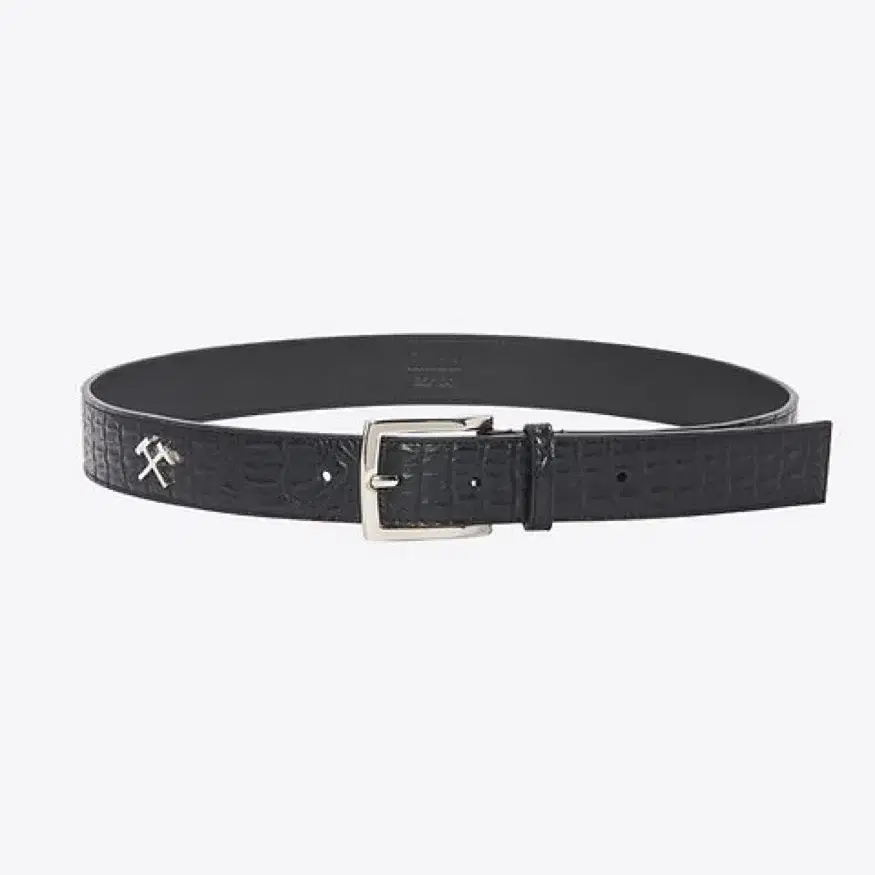 GMBH omid belt black croc 벨트