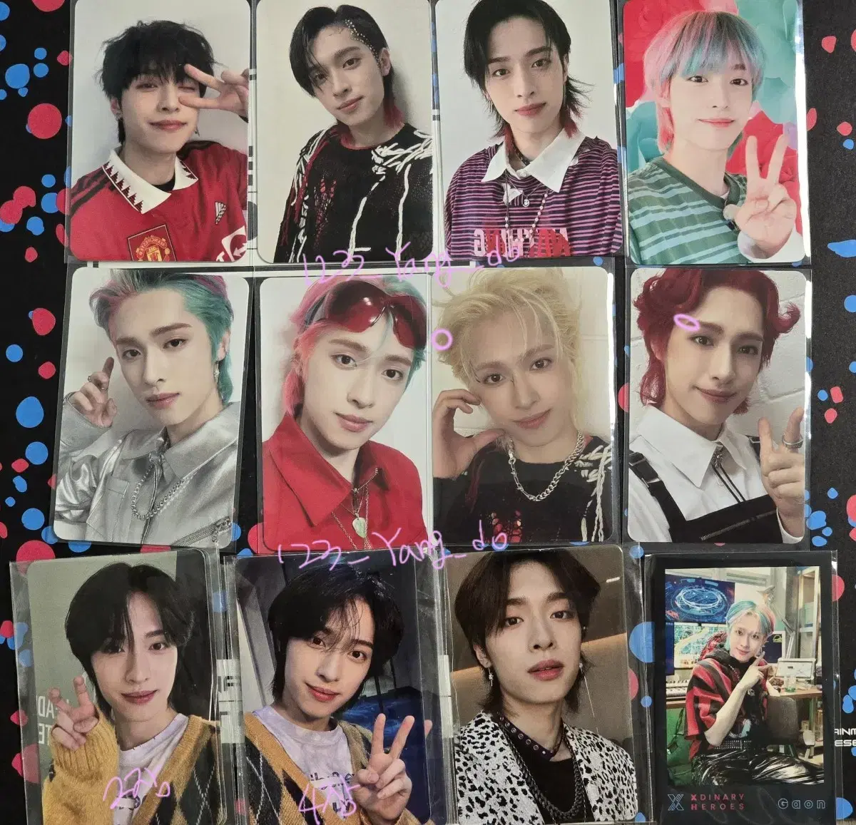 EXINERGY HEROES EXDIZ Gaon Onda Photocard