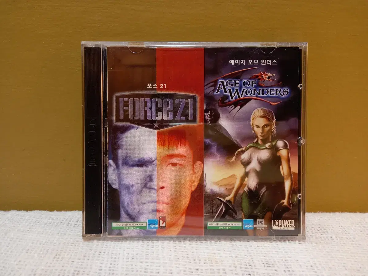 Classic PC Game.Age of Wonders+Force21/2CD