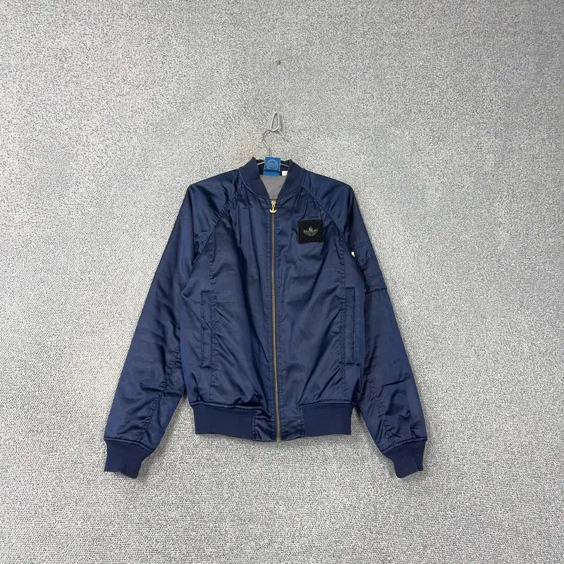 Adidas Navy Flame Logo MA-1 Aviation Jumper 95