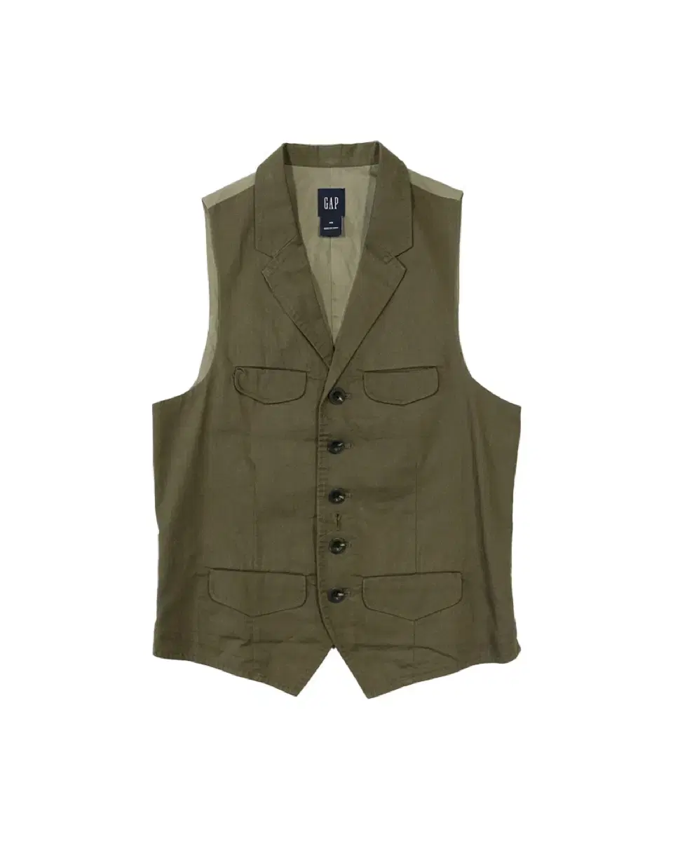 Vintage Gap cinch-back belted vest