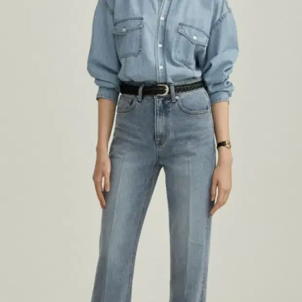 던스트 70s semi flared jeans