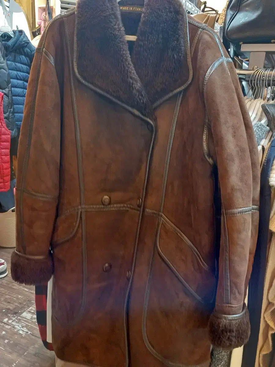 Made in France Real Mustang Coat