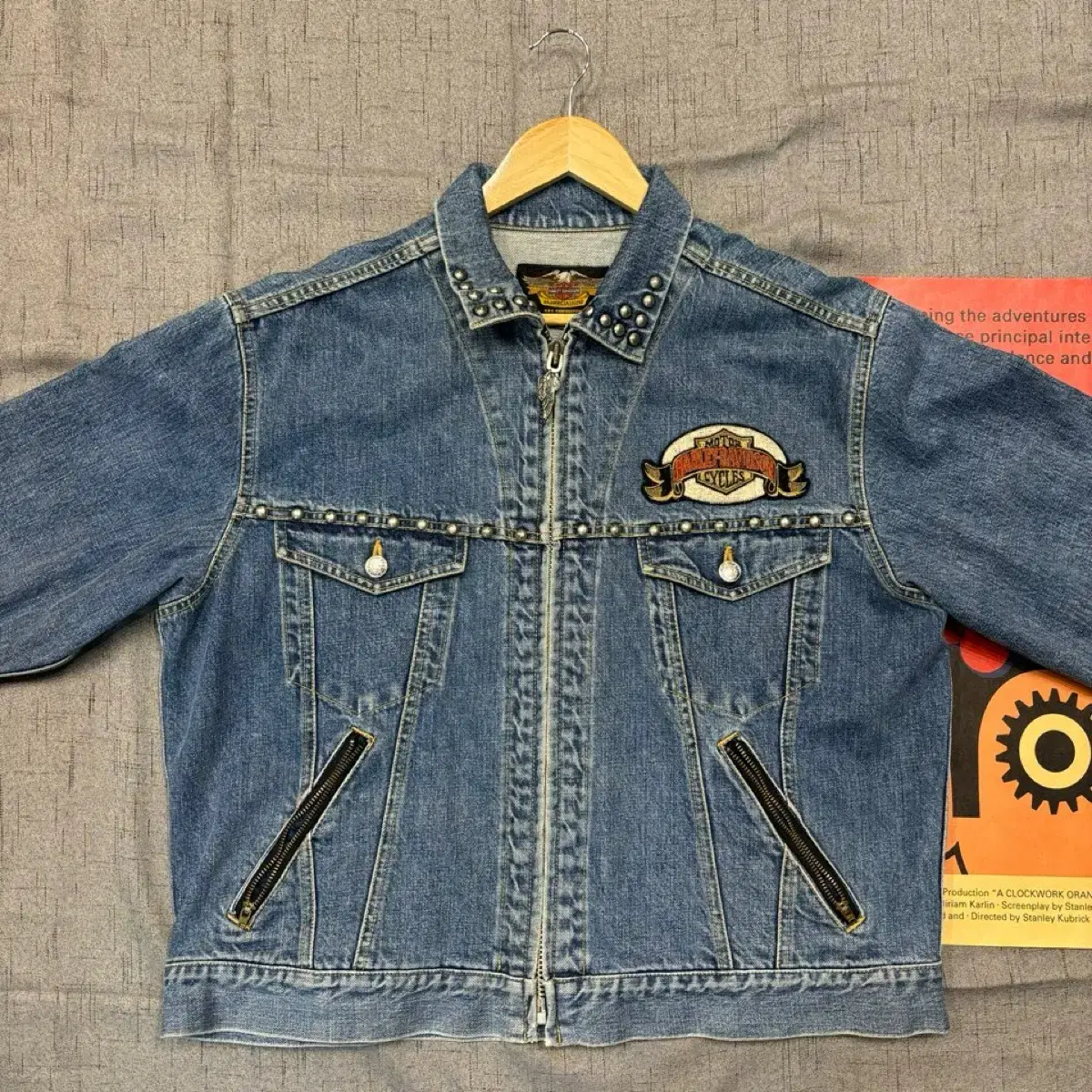 Harley-Davidson Jeans JacketL (nj11)