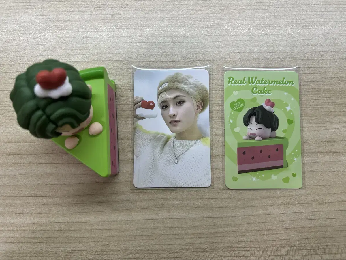 Valentine's Day Kiddos nct Dream mark photocard Figures Wts.